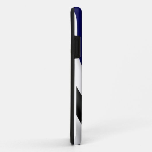 Fall Thin Blue Line Case-Mate iPhone Hülle (Hinten/Rechts)