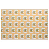 Fall Tibetischer Spaniel (braun) Dog Pumpkins Nied Stoff (Fat Quarter (45,7 x 55,9 cm))