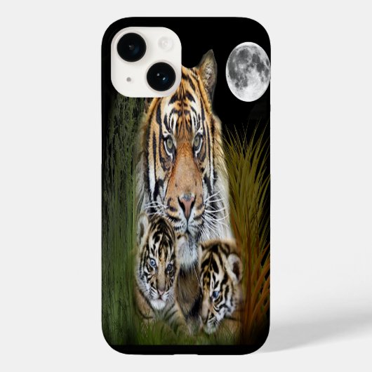 Fall Tiger Case-Mate iPhone Hülle (Rückseite)