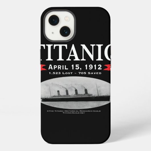 Fall Titanic Ghost Ship iPhone 8/7 Hülle (Rückseite)