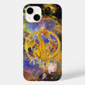 Fall Topaz Cosmic Dragon Case-Mate iPhone Hülle (Rückseite)