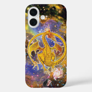 Fall Topaz Cosmic Dragon Case-Mate iPhone 16 Hülle