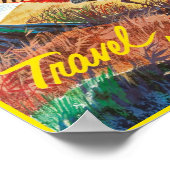 Fall Travel Poster (Ecke)