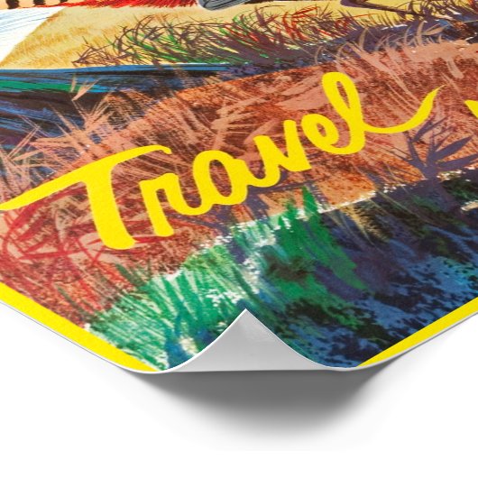 Fall Travel Poster (Ecke)