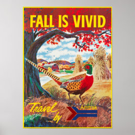 Fall Travel Poster