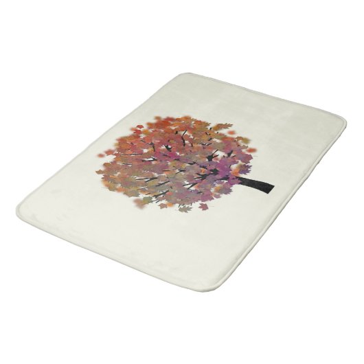 Fall Tree Badematte (Schrägansicht)