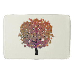 Fall Tree Badematte