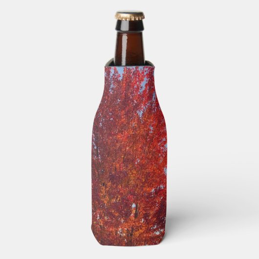 Fall Tree Bild | Flaschenkühler (Flaschenvorderseite)