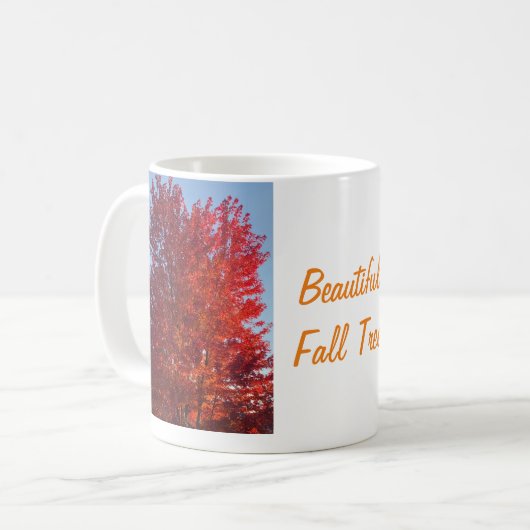 Fall Tree Bild | Kaffeetasse (Vorderseite Links)