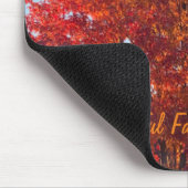 Fall Tree Bild | Mousepad (Ecke)