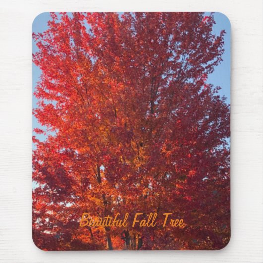 Fall Tree Bild | Mousepad (Vorne)