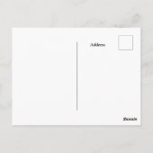 Fall Tree Bild | Postkarte (Rückseite)