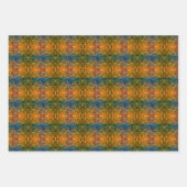 Fall Tree-Bild | Spiegelung | Schleifpapier Geschenkpapier Set (Vorderseite)