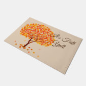 Fall Tree Doormat Fußmatte (Schrägansicht)