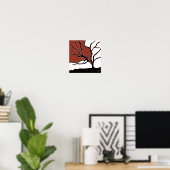 Fall Tree Poster (Heimbüro)
