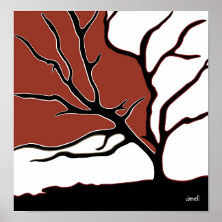 Fall Tree Poster