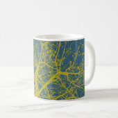 Fall Tree-Silhouette Kaffeetasse (VorderseiteRechts)