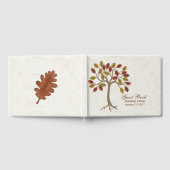 Fall Tree Wedding Guest Book Gästebuch (Voll)