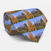 Fall Trees Krawatte (Gerollt)