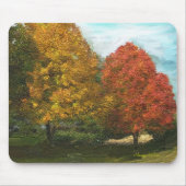 Fall Trees Mousepad (Vorne)