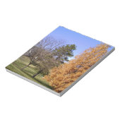 Fall Trees Notizblock (Rotiert)