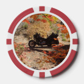 Fall Trike Divot Tool Flaschenöffner mit Marker Pokerchips (Vorderseite)