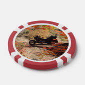 Fall Trike Divot Tool Flaschenöffner mit Marker Pokerchips (Einzeln)