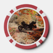 Fall Trike Divot Tool Flaschenöffner mit Marker Pokerchips (Rückseite)