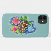 Fall Tropical Sea Turtles Case-Mate iPhone Hülle (Rückseite (Horizontal))