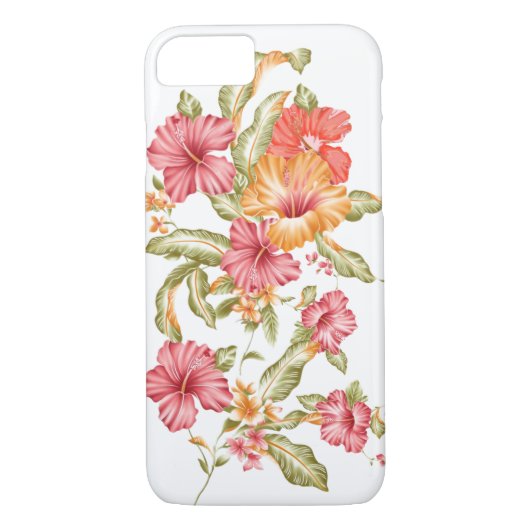 Fall Tropische Blume iPhone 7 Case-Mate iPhone Hülle (Rückseite)