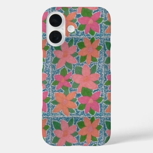 Fall Tropische Blume iPhone Case-Mate iPhone Hülle (Rückseite)