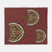 Fall Türkei Fleece Blanket (Vorderseite (Horizontal))