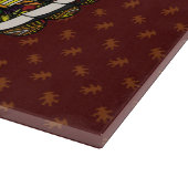 Fall Türkei Glasschnitt Schneidebrett (Ecke)