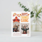 Fall Türkei glücklich Ernst Ernst 2 Fotos Postkarte (Stehend Vorderseite)