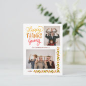 Fall Türkei glücklich Ernst Ernst 2 Fotos Postkarte (Stehend Vorderseite)