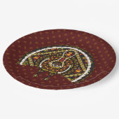 Fall Türkei Papierplatte Pappteller (Schrägansicht)