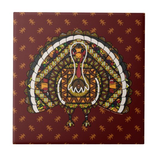 Fall Türkei Tile Fliese (Vorderseite)