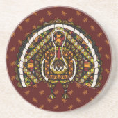 Fall Turkey Coaster Getränkeuntersetzer (Vorne)