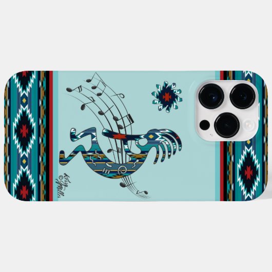 Fall Turquoise iPhone Case-Mate iPhone Hülle (Rückseite (Horizontal))