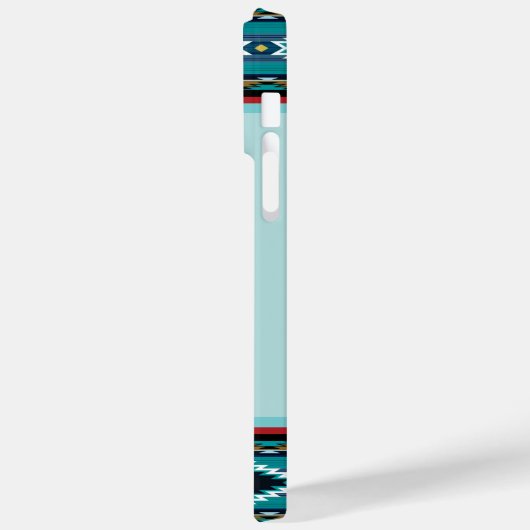 Fall Turquoise iPhone Case-Mate iPhone Hülle (Rückseite / Links)