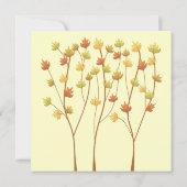 Fall Twig Tree - Save the Date (Rückseite)