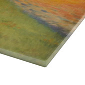 Fall Twilight Poetic Lakehouse Schneidebrett (Ecke)