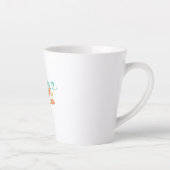 Fall Typografy Design - Herbst zusammenbringen Milchtasse (Rechts)