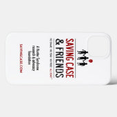 Fall u. Freunde retten Logotelefonkasten Case-Mate iPhone Hülle (Rückseite (Horizontal))