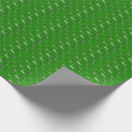 FALL ÜBER GESCHENK-VERPACKUNG GESCHENKPAPIER (Ecke)