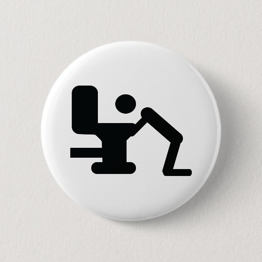 Fall über Ikone Button (Vorderseite)