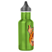 Fall- und Halloween-Sticker Edelstahlflasche (Links)