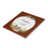 Fall und Natur mit anpassbarem Text Fliese (Seite)