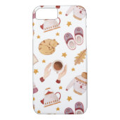 Fall und Winter Cat iPhone Case-Mate iPhone Hülle (Rückseite)