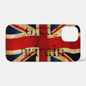 Fall Union Jack Case-Mate iPhone Hülle (Rückseite (Horizontal))